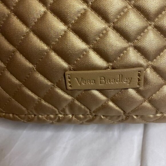 Vera Bradley Small Backpack, Champagne Gold Pearl (NEW) - Picture 3 of 8